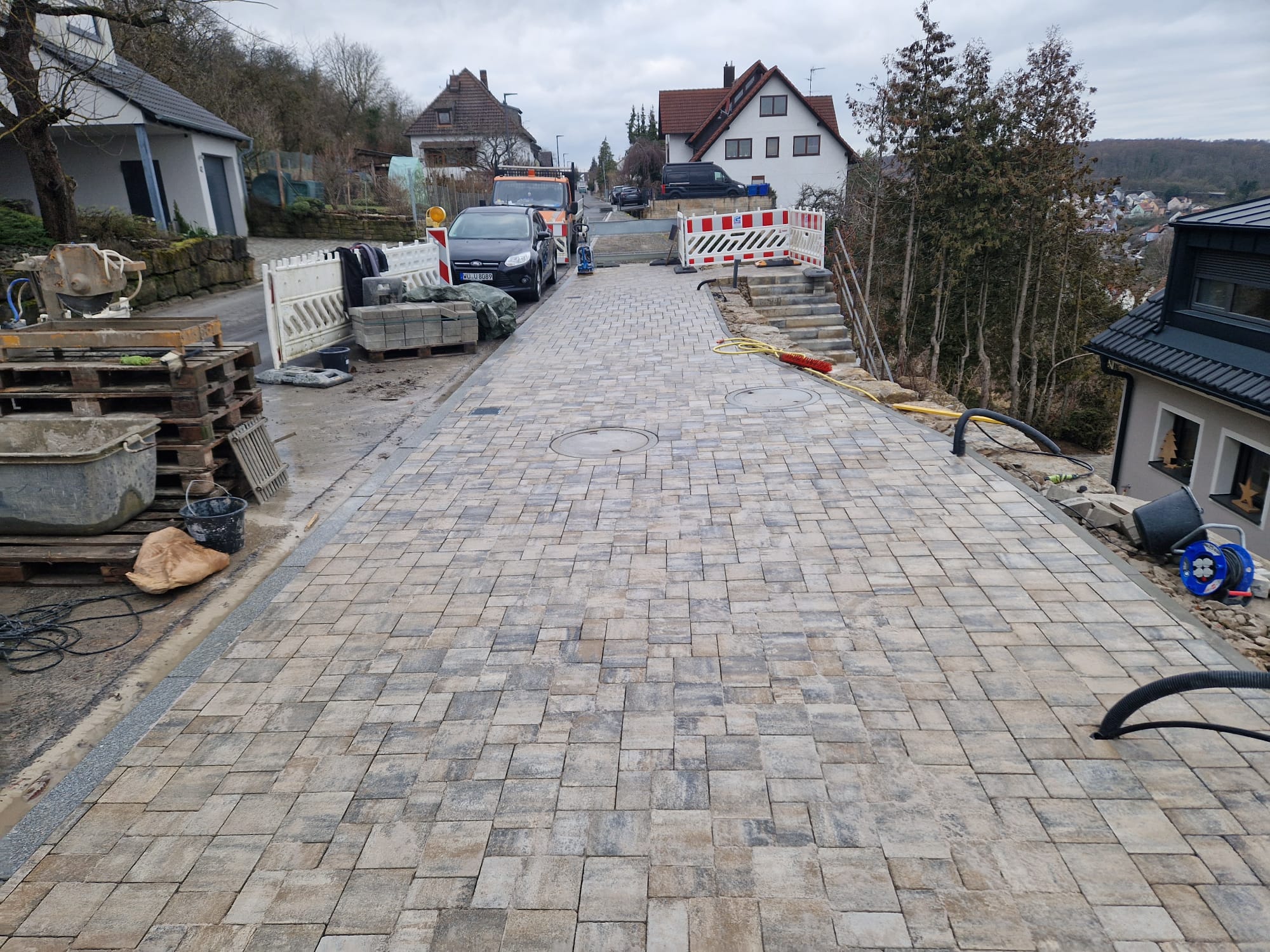 Pflasterarbeiten